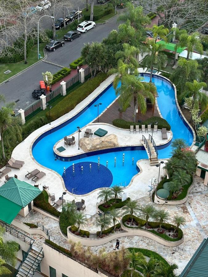 Flat Com Vista Panoramica -15- Na Barra Da Tijuca - Estacionamento Gratuito - Frigobar - Ar Condicionado - Piscina - Academia - Balsa Gratis - Varanda - Vista Parcial Mar E Lagoa * Rio de Janeiro