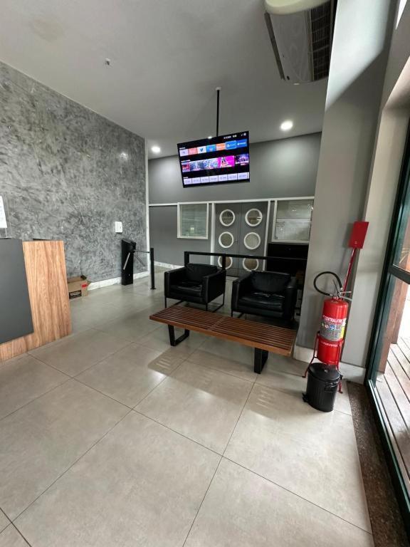Flat Com Vista Panoramica -15- Na Barra Da Tijuca - Estacionamento Gratuito - Frigobar - Ar Condicionado - Piscina - Academia - Balsa Gratis - Varanda - Vista Parcial Mar E Lagoa Río de Janeiro