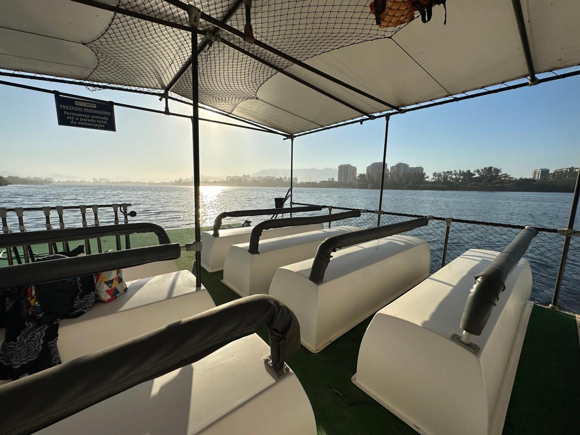 Flat Com Vista Panoramica -15- Na Barra Da Tijuca - Estacionamento Gratuito - Frigobar - Ar Condicionado - Piscina - Academia - Balsa Gratis - Varanda - Vista Parcial Mar E Lagoa * Rio de Janeiro